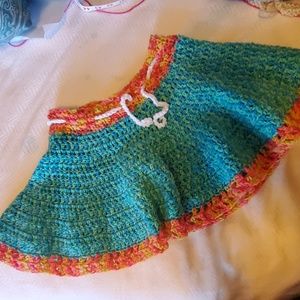 Crochet skirt